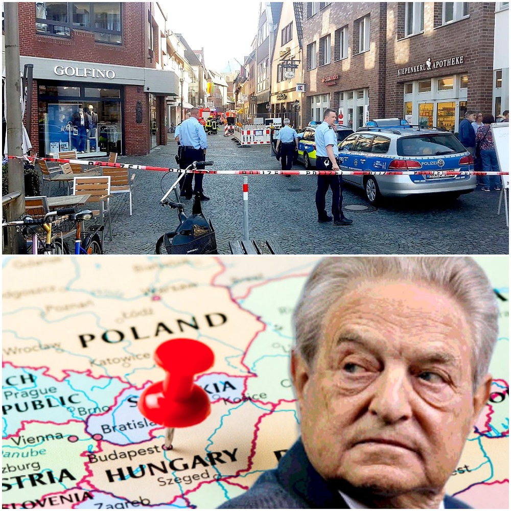 Syria False Flag? Soros Undermining Hungary Election, Van Plows Crowd Germany, Top EU/UK News 4/8/18
