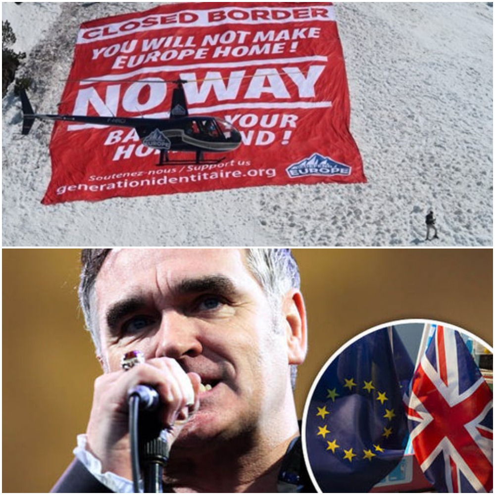 Singer Morrissey Un-PC, French Patriots Protect Border TOP UK/EU News 4/22/18
