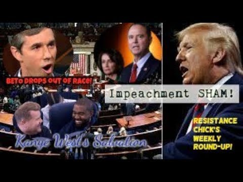 Impeachment SHAM Whistle-blowers Part of CIA Deep State Coup; Kanye West: Christian 11/1/19
