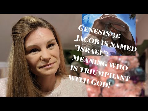 Jacob Wrestled w God Triumphant Bible Studies w Michelle