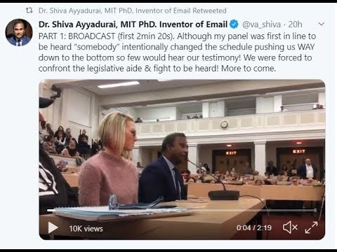 Individual Exemptions: Dr. Shiva and Concerned Parents Confront Lawmakers In Massachusetts