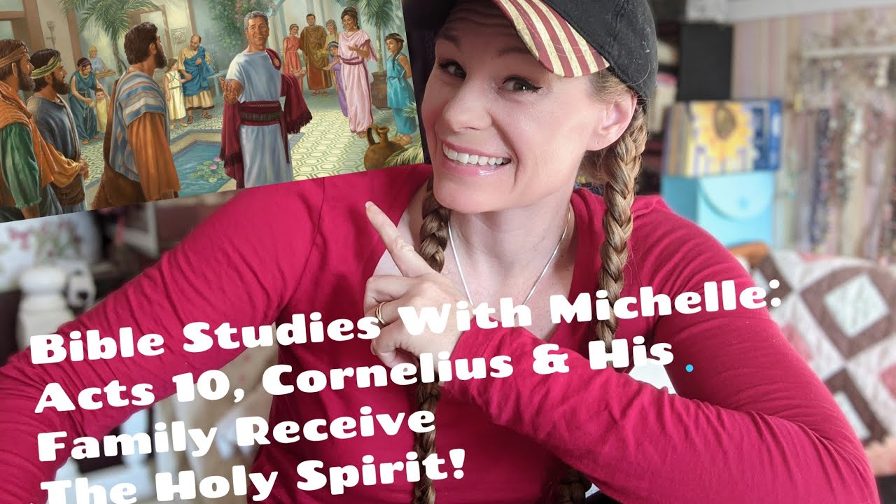 Bible Studies with Michelle Cornelius Receives Holy Spirit!