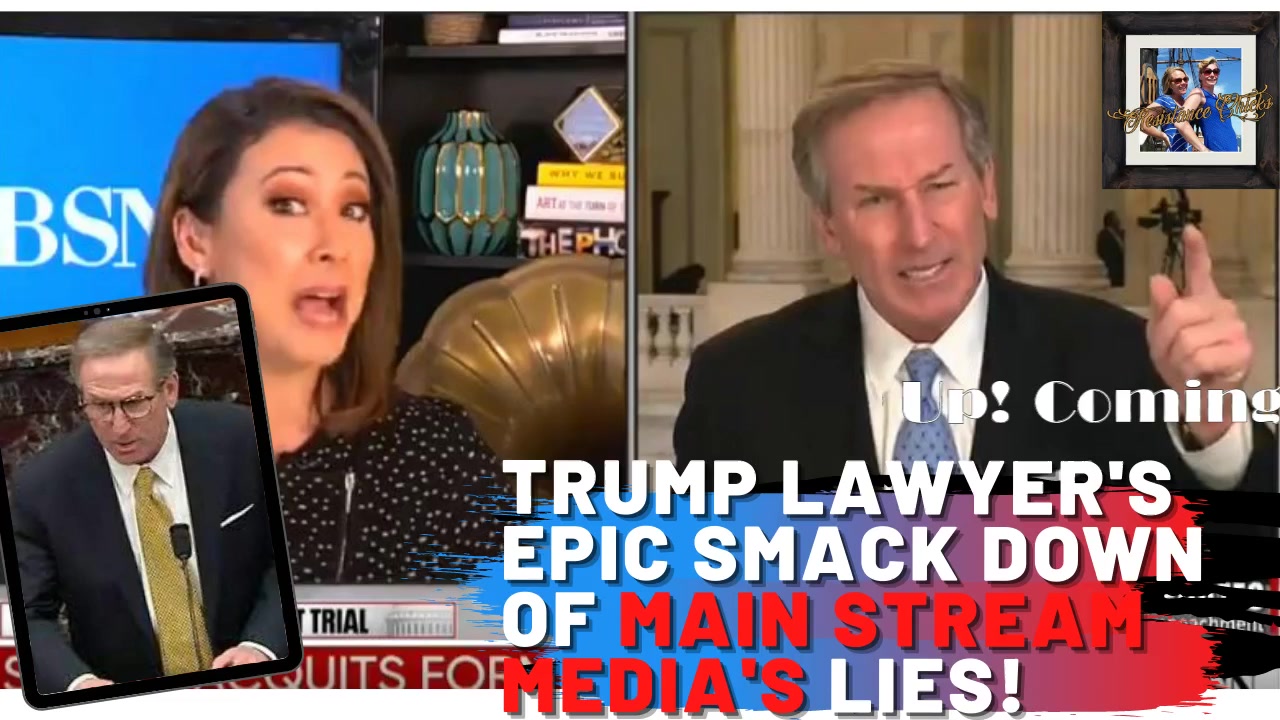 MUST SEE: Trump’s Lawyer’s Epic SMACK DOWN of Main Stream Media’s LIES! 2/14/2021