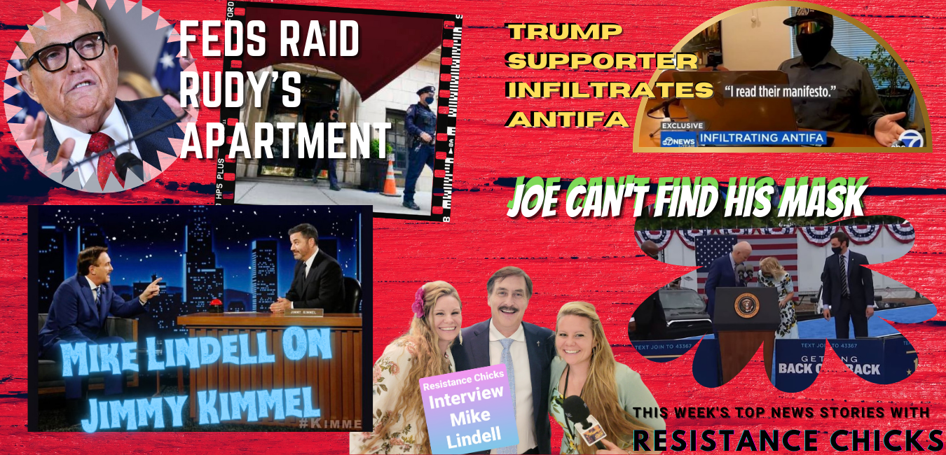 Trump Supporter Infiltrates Antifa; Rudy Giuliani’s Home RAIDED, Weekly News Round-up 4/30/2021