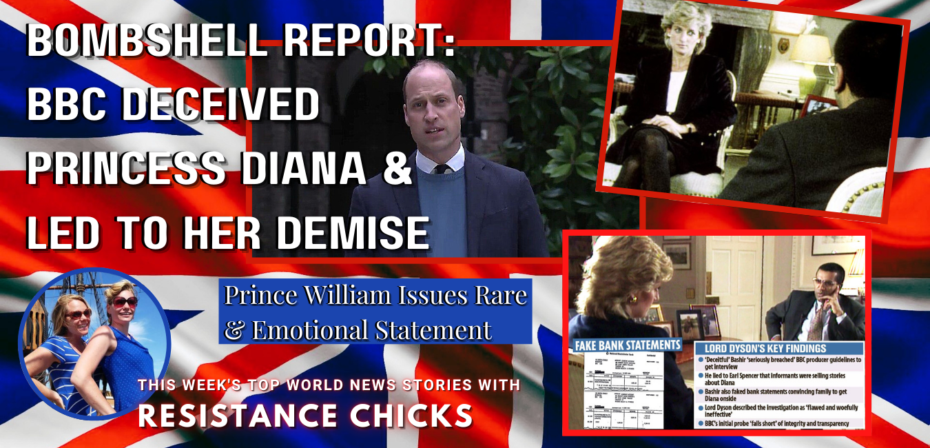 Bombshell Report: BBC Deceived Princess Diana  & Led to Her Demise; TOP EU/UK News 5/23/21