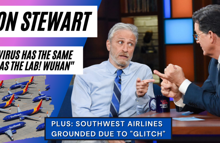 Hilarious! Jon Stewart On Covid Bat Origin Lie