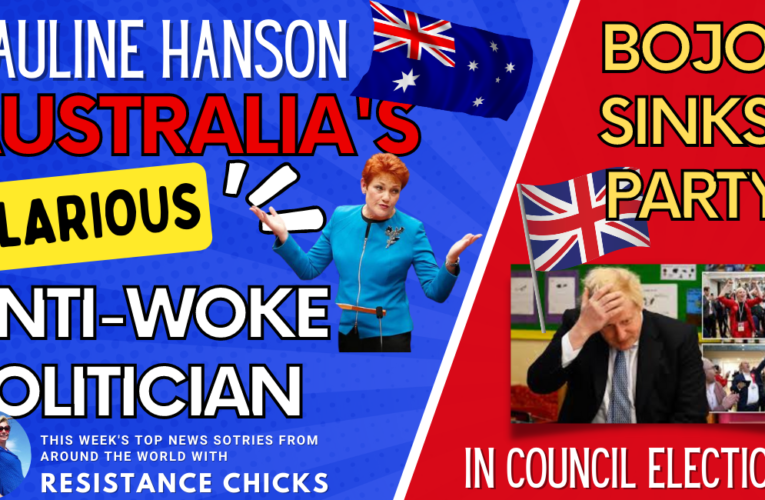 Australia’s Hilarious Anti-Woke Politian & BOJO Sinks Party