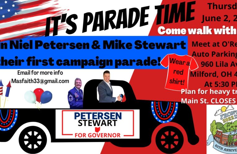 THE ONLY CONSTITUTIONAL CONSERVATIVE IN OHIO’S GOVERNOR RACE, NIEL PETERSEN