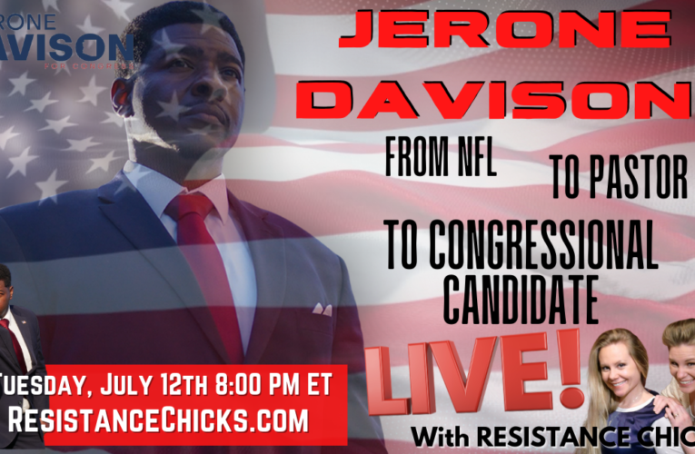 Jerone Davison: From NFL, To Pastor, To Congressional Candidate