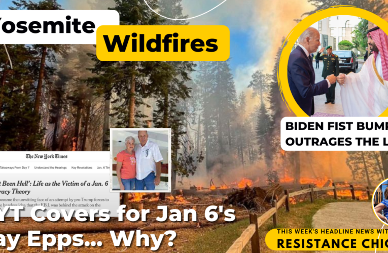 Biden Fist Bump Outrages the Left, NYT Covers for Jan 6 Ray Epps