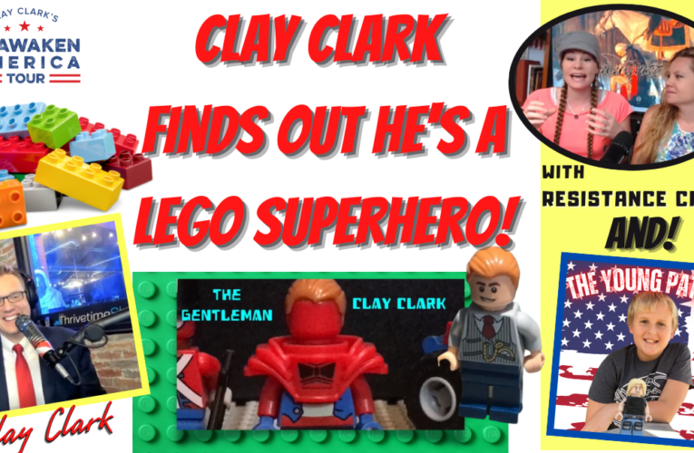 Clay Clark Finds Out He’s A LEGO Superhero!