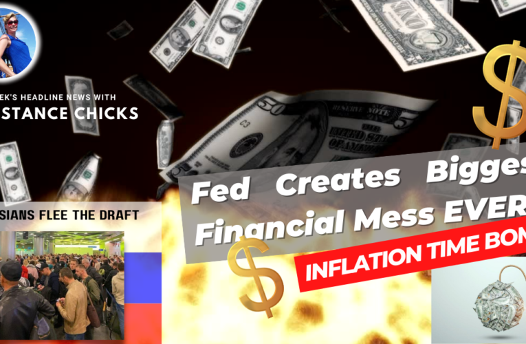 Fed Creates Financial Mess! Russians Flee Draft