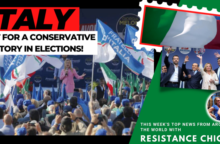 Italy Set for a Conservative Victory in Elections! ￼