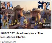 Christian Nationalism Part 1″Headline News: The Resistance Chicks” Oct 9 2022
