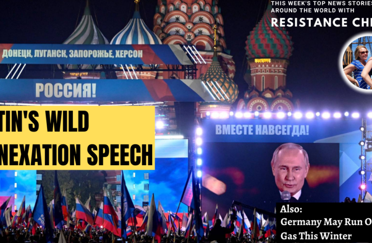 Putin’s Wild Annexation Speech