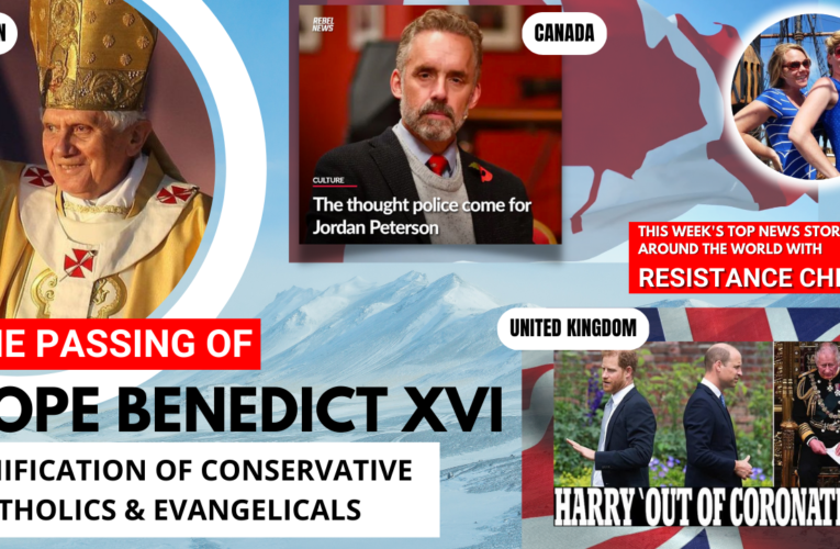 Pope Benedict XVI; Thought Police Come for Jordan Peterson, Prince Harry’s Gone Mad