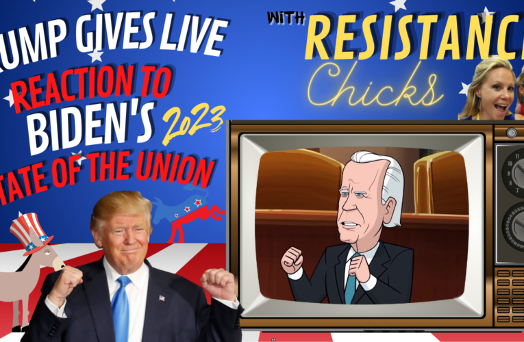 Trump Gives LIVE Reactions to Biden’s State of the Union Address