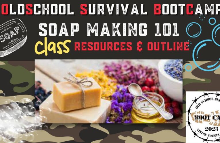 Soap Making 101 Class OSSBC