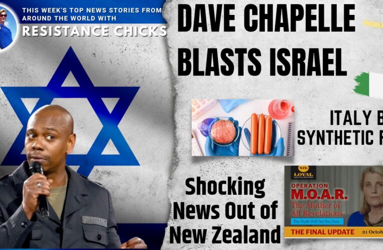 Dave Chapelle Blasts Israel