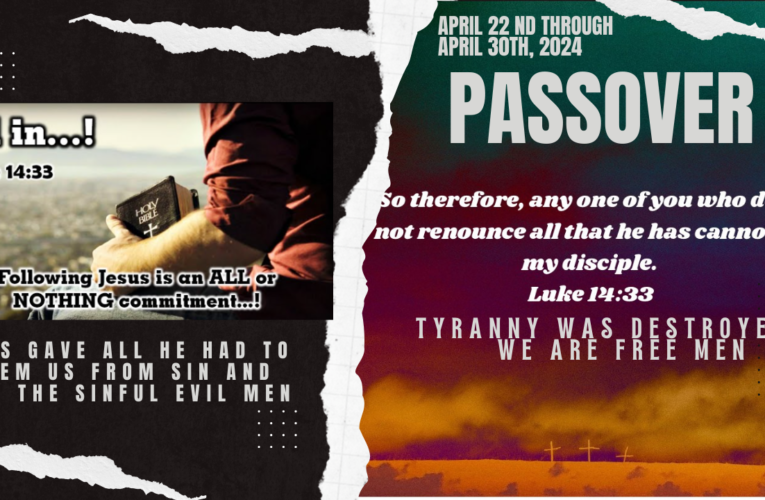 Part 1 and 2 Edited Passover Words of Wisdom Updates God created America and All the States