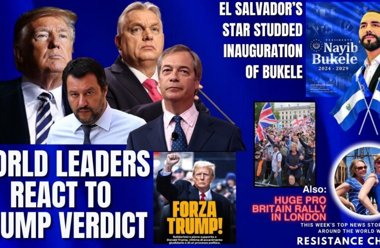 World Leaders React to Trump Verdict