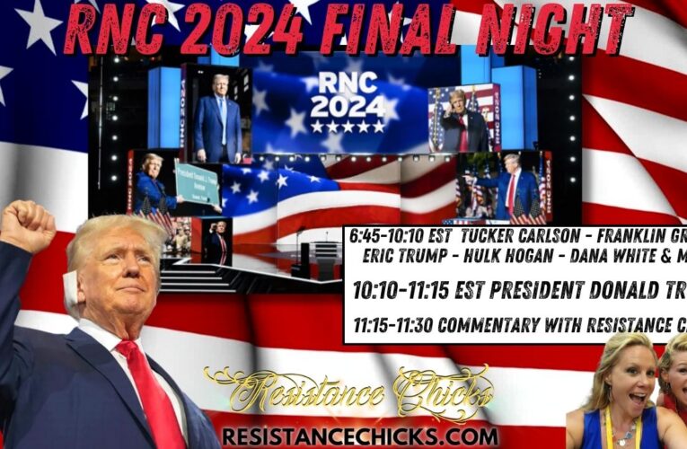 RNC Day 4 Evening Session: Trump