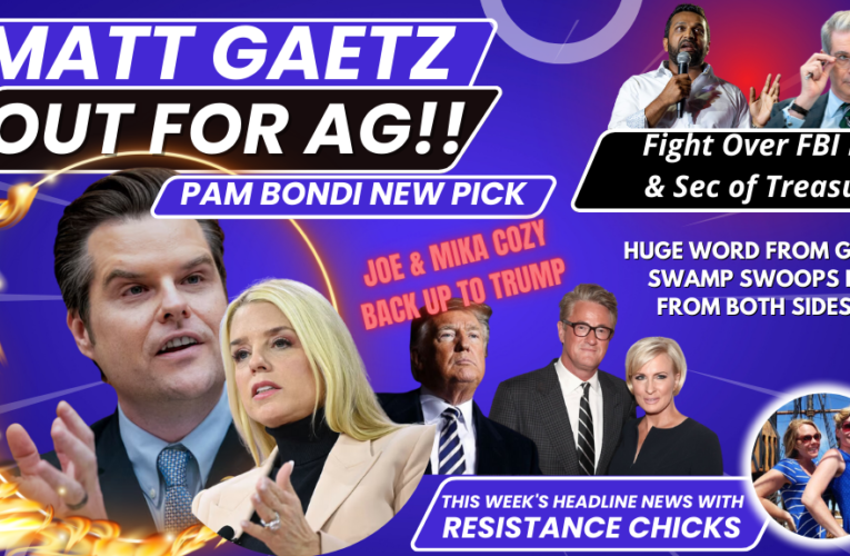 Matt Gaetz Out for AG