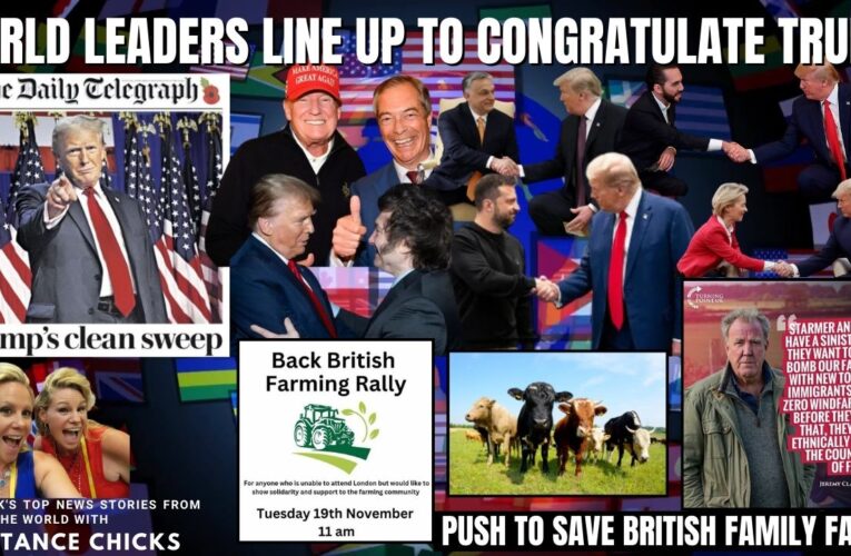 World Leaders Congratulate Trump