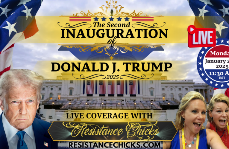 LIVE Inauguration Day Coverage with Resistance Chicks