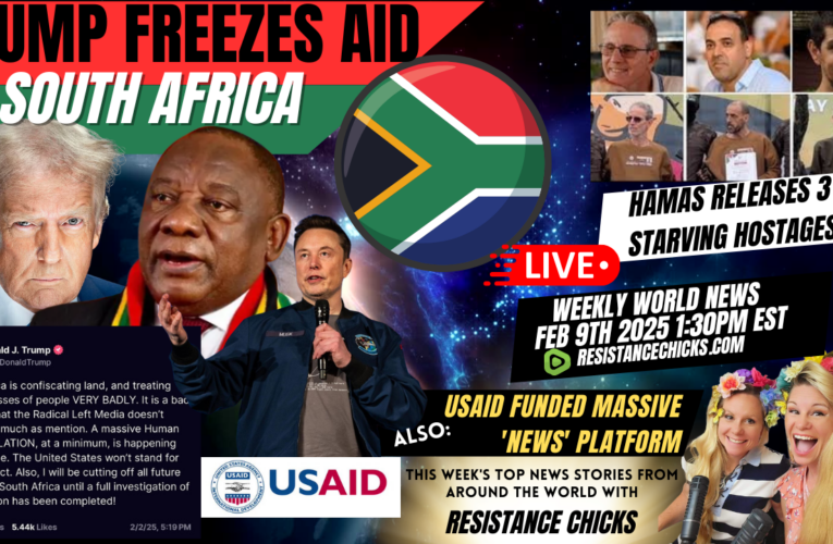 Trump Freezes Aid To South Africa