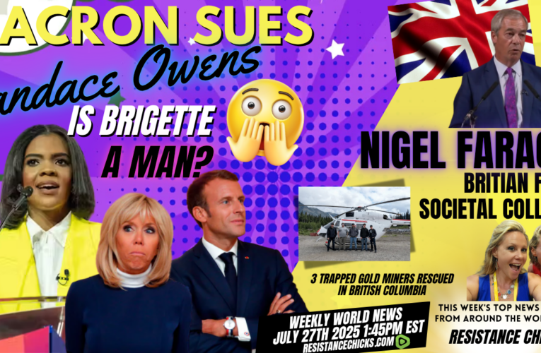 France’s Macron Sues Candace Owens