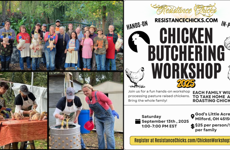 Chicken Butcher Workshop 2025