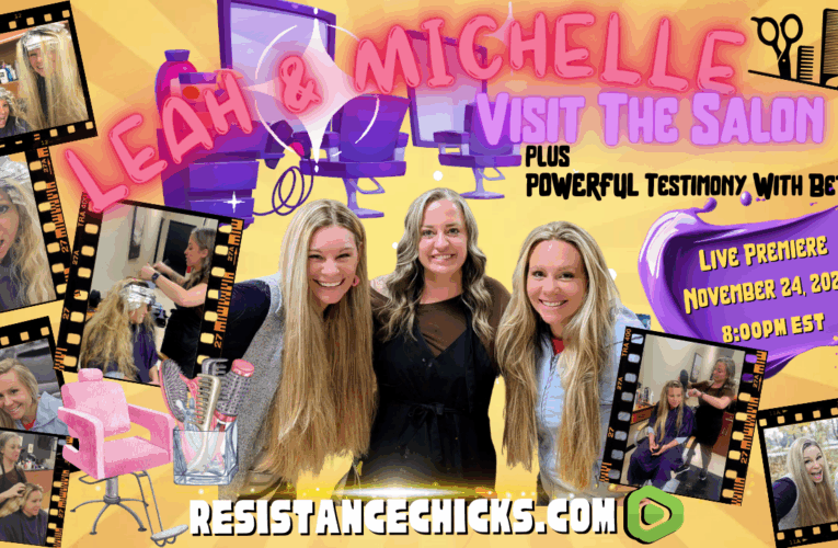 Leah & Michelle Visit The Salon