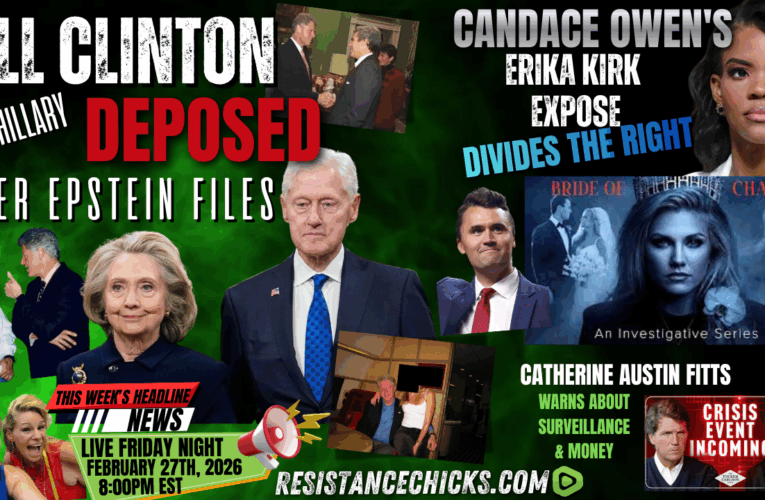 Bill Clinton Deposed Over Epstein
