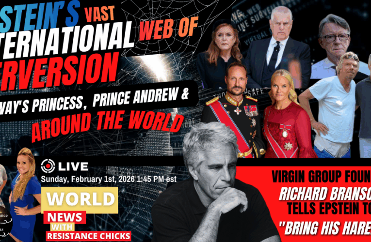 Epstein’s International Web of Perversion