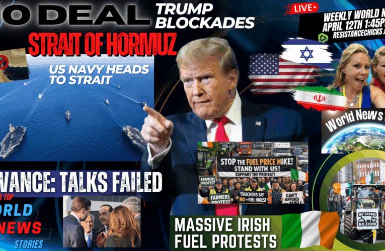 No Deal! Trump Blockades Strait of Hormuz