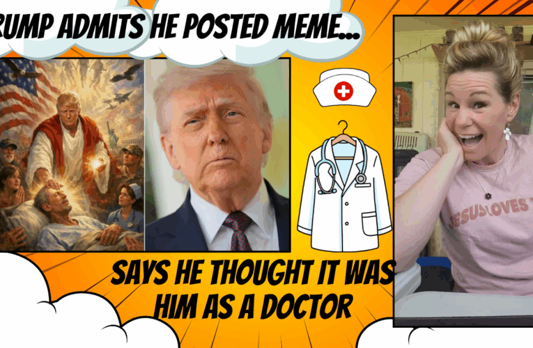 Trump Admits He Posted Meme